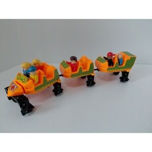 Knex Screamin Serpent Roller Coaster Cars K'nex with People Replacement Parts